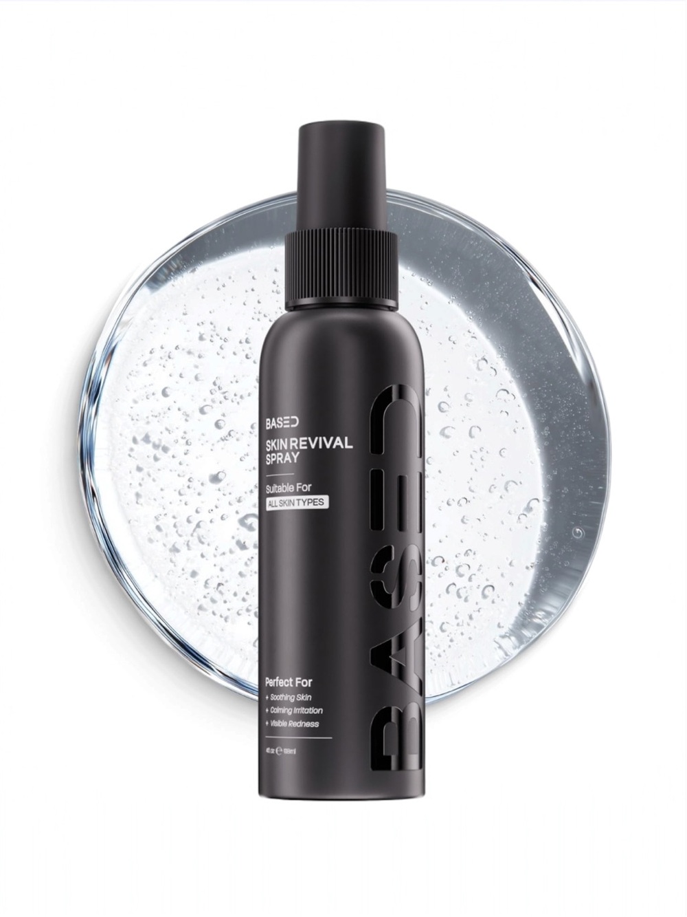 BASED Skin Revival Spray Hypochlorous Acid HOCl Acne Redness Sensitive Skin 4oz